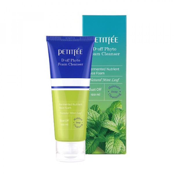 PETITFEE D-off Phyto Foam Cleanser фіто-пінка для глибокого очищення, 100 мл, фото 1