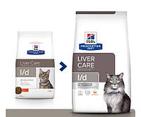 Hills Prescription Diet Feline l/d Chicken (Хіллс ПД Філайн л/д Курка) для котів для печінки, під час ліпідозу