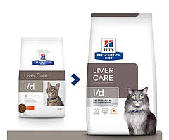 Hills Prescription Diet Feline l/d Chicken (Хіллс ПД Філайн л/д Курка) для котів для печінки, під час ліпідозу