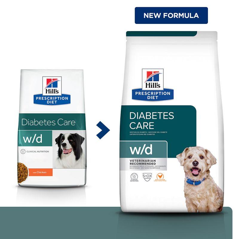 Hills Prescription Diet Canine w/d з куркою (Хілс ПД Канін у/д) для собак у разі ожиріння та цукрового діабету