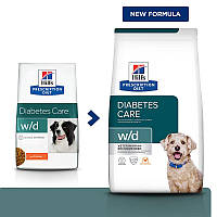 Hills Prescription Diet Canine w/d з куркою (Хілс ПД Канін у/д) для собак у разі ожиріння та цукрового діабету