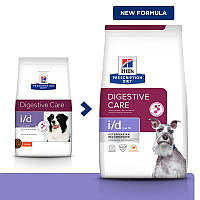 Hills Prescription Diet Canine i/d Low Fat Chicken (Хіллс ПД Канін і/д Лів Фат) для собак проти захворювань шлунково-кишкового тракту