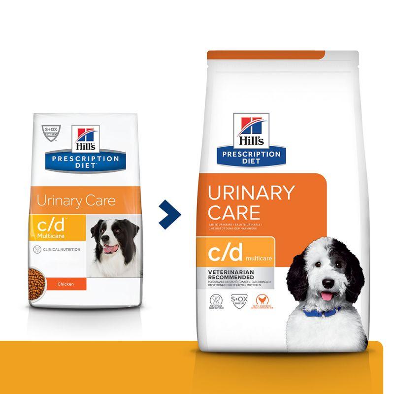 Hills Prescription Diet Canine c/d Multicare (Хілс ПД Канін с/д) — корм для собак профілактика та лікування МКБ