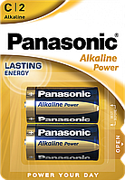 Батарейки PANASONIC Alkaline Power LR14/C 2шт