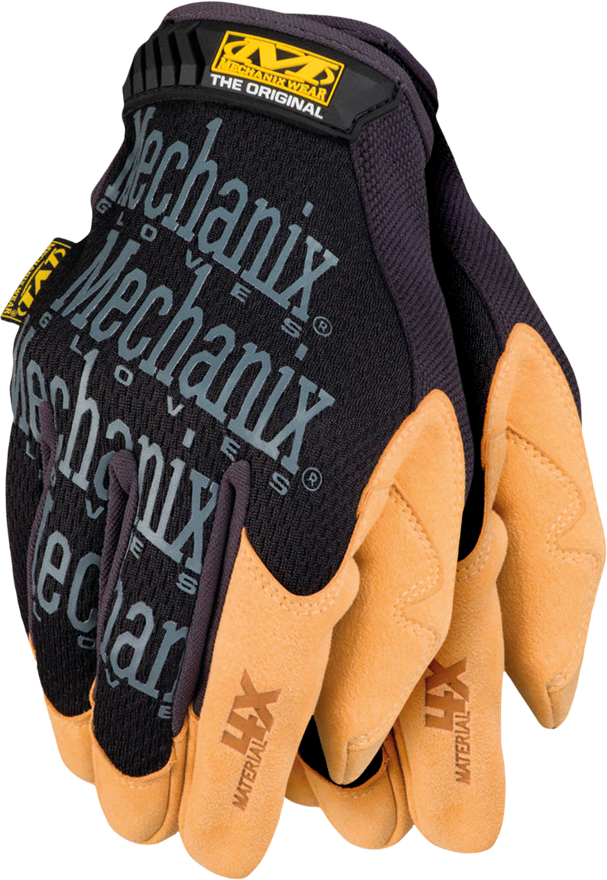 Рукавички повнопалі MECHANIX Original Material 4X Blk/Tan MG4X-75