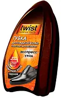 Губка для гладкої шкіри Twist Casual Care, чорна