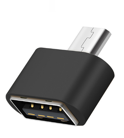 OTG Адаптер перехід USB 2.0 - micro USB, фото 1
