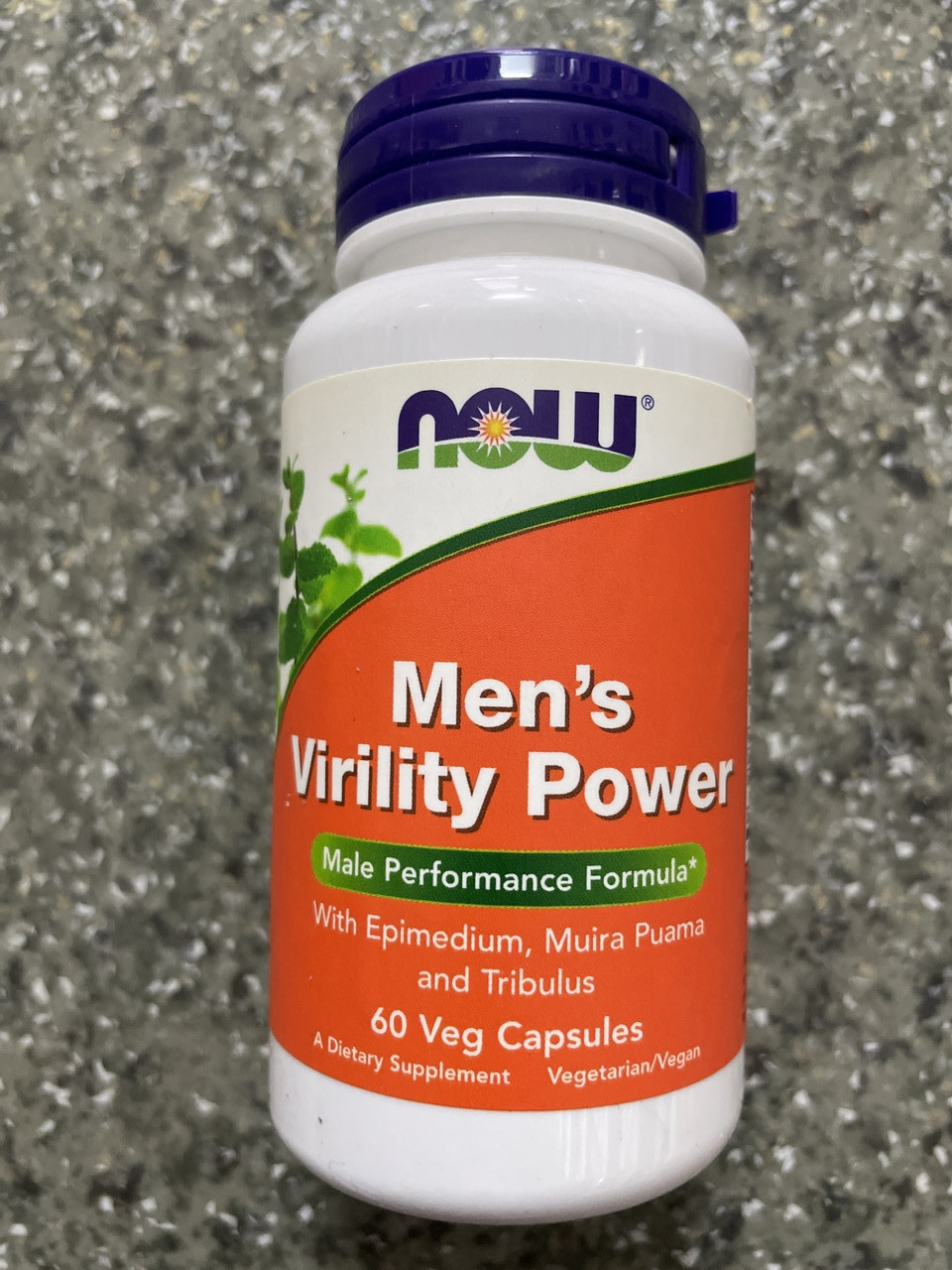 Підтримка Чоловічого Здоров'я Now Foods Mens Virility Power 60 Caps, фото 1