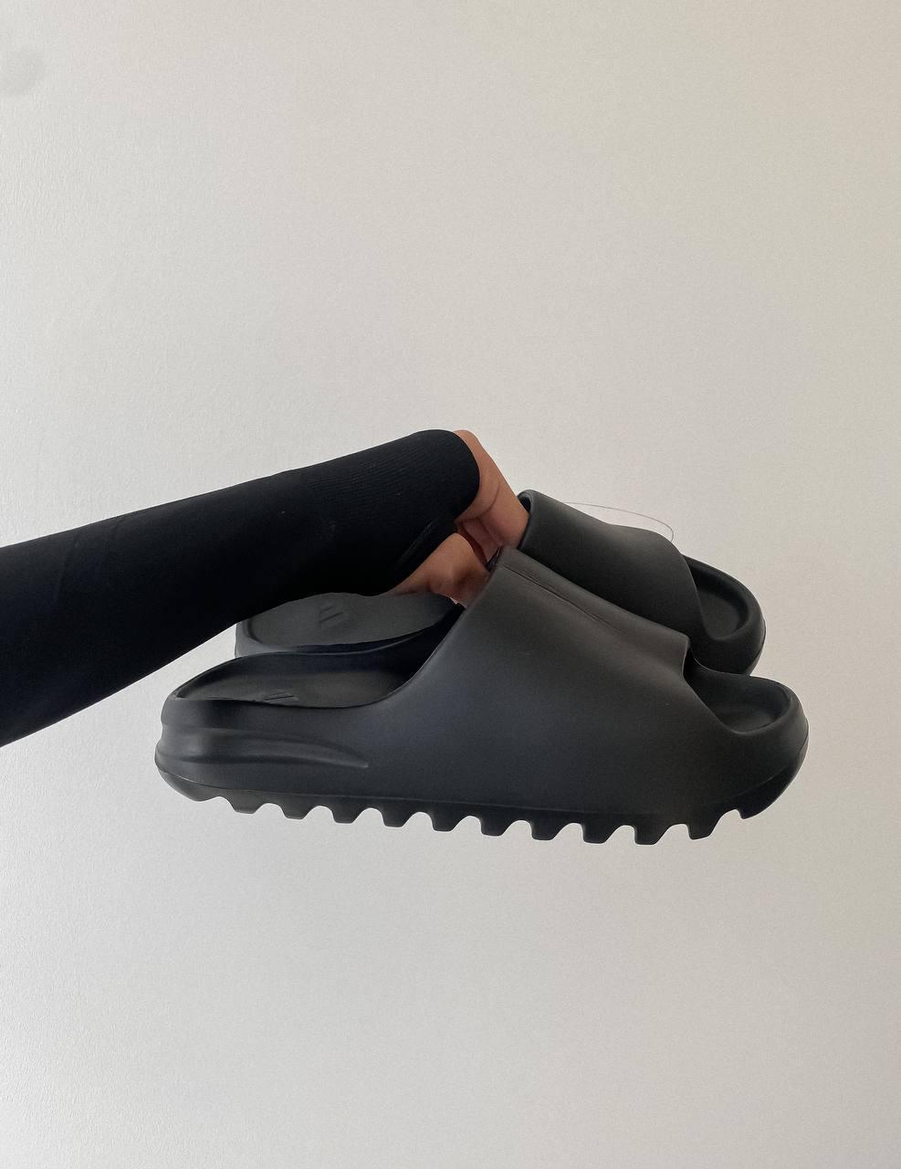 Шльопанці шльопанці сланці тапки Adidas Slide Black (адідас слайд) жіночі, фото 1