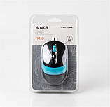 Миша A4Tech FM10 Black/Blue, фото 8