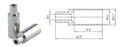 Кінцевик гальмівної рубашки Alligator M4.1x1 мм  1 шт.