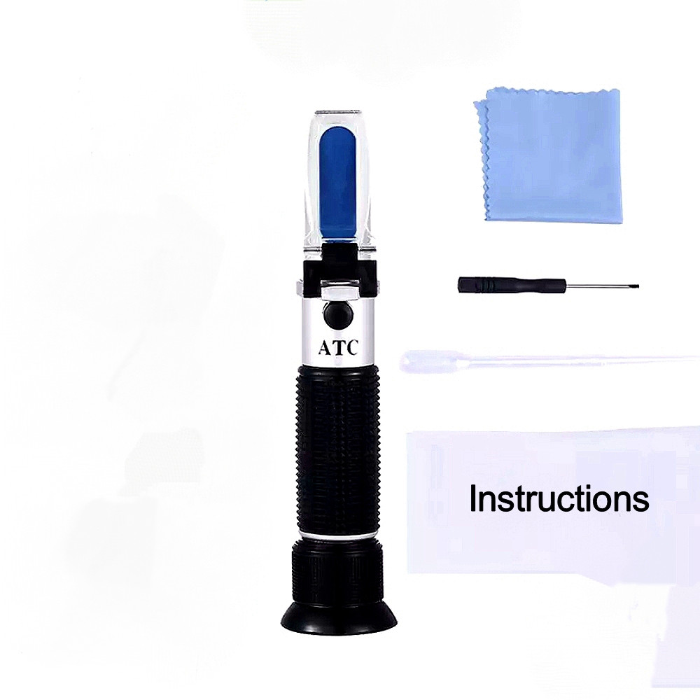 Рефрактометр АТС для цукру 0-25% Vol. Baume 0-20%, фото 1