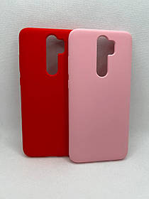 TPU чохол накладка Silicone Cover Full Premium Protective для Xiaomi (Ксіомі) Redmi Note 8 Pro рожевий