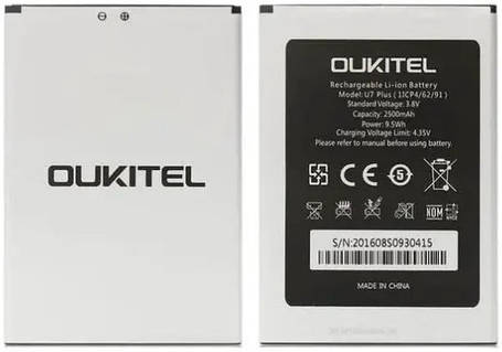 Акумуляторна батарея Oukitel U7 Plus U7 Max, фото 3