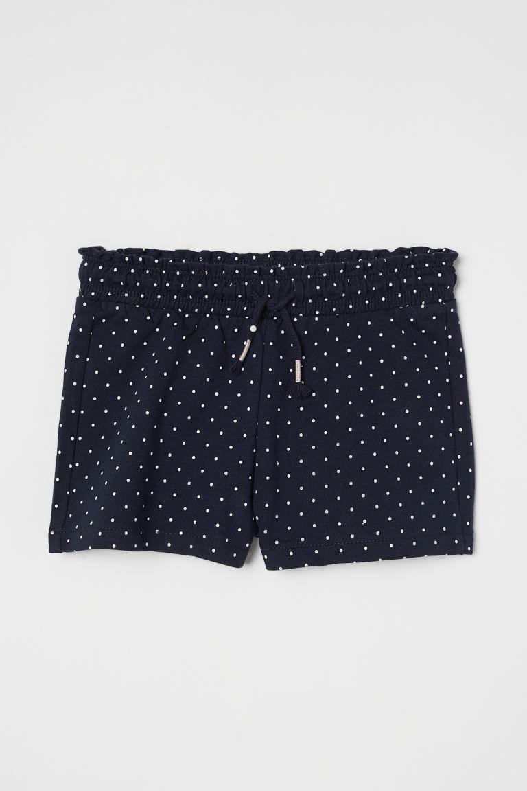 Шорти дитячі сині в горох H&M (Швеція) р. 128см., фото 1