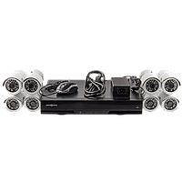 Комплект відеоспостереження GreenVision GV-IP-K-S32/08 1080P