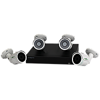 Комплект відеоспостереження GreenVision GV-K-S13/04 1080P