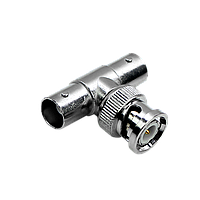 Перехідник GV BNC/M-BNC/2F male to female T-type 50 шт