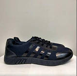 Кросівки зі смужками - накаткою на шнурках, фото 3