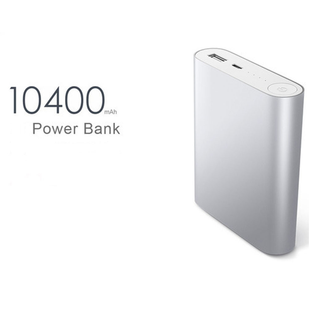 Повербанк 10000 mAh Power bank портативний зовнішній акумулятор зарядний пристрій тайп сі та юсб 10400 mAh