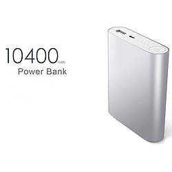 Повербанк 10000 mAh Power bank портативний зовнішній акумулятор зарядний пристрій тайп сі та юсб 10400 mAh