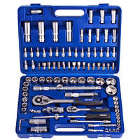 Werker. Універсальний набір інструменту 1/4"&1/2", 94 передм. (6 гран.) (UN-1094П-6)