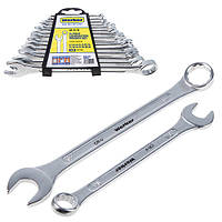 Werker. Набір ключів, 15 пр. 6,7, 8, 9, 10, 11, 12, 13, 14, 15, 16, 17, 18, 19, 22 мм. (НК- 61-15)