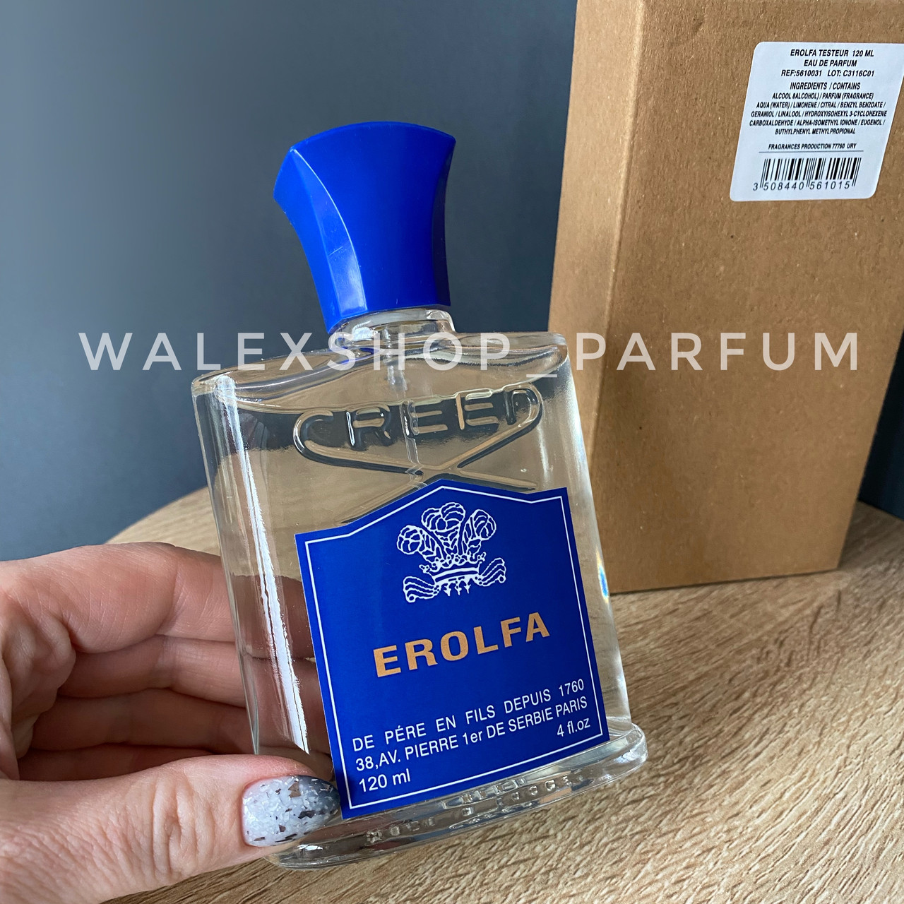 Мужские Духи Creed Erolfa (Tester) 120 Ml Крид Ерольфа (Тестер