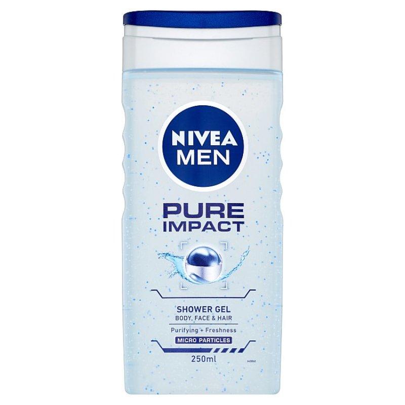 Гель для душу Nivea MEN 250 мл Pure Impact