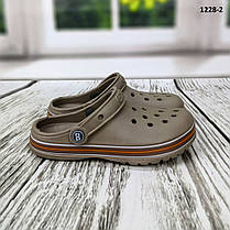 Крокси сабо дитячі для хлопчика пісочні Dago Style, фото 3