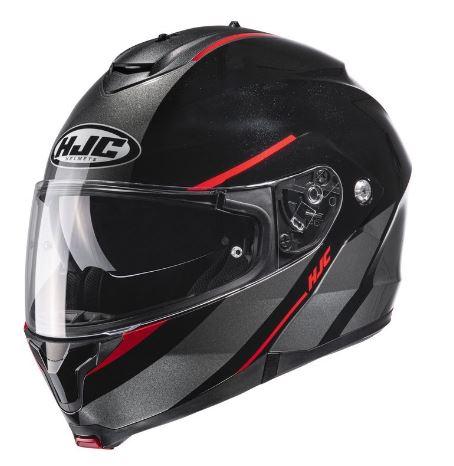 Мотошолом модуляр HJC c91 tero black/red