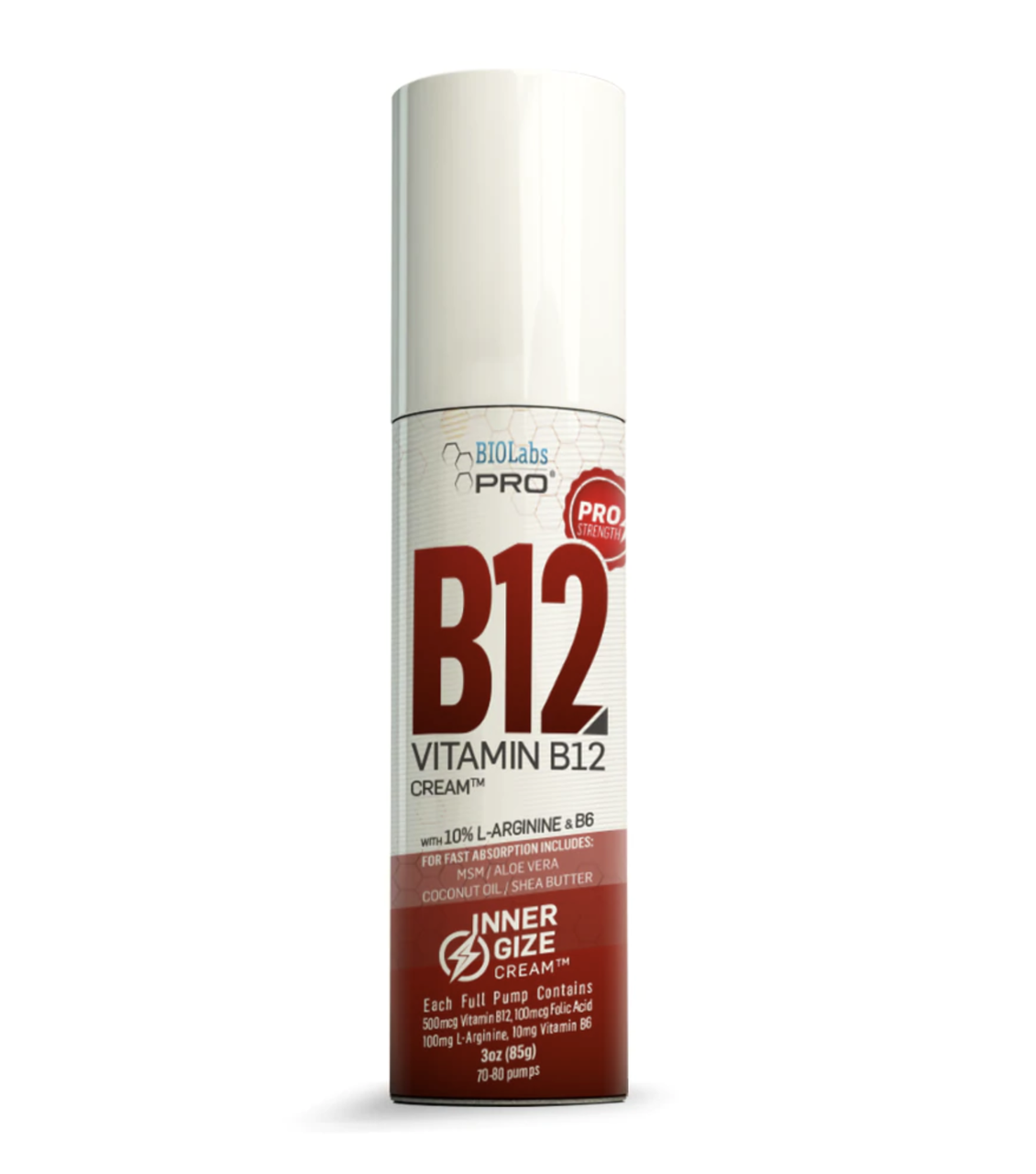 BIOLabs PRO Cream B12 / Б12 крем для підтримки здорового метилування 85 грамів