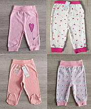 Шортики повзунки для новонароджених шорти бавовна 0-24 місяці С+3, шорти дитячі