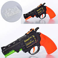 Револьвер детский 897-5 водяные пули, 18 см, игрушечное детское оружие для мальчиков, пистолет