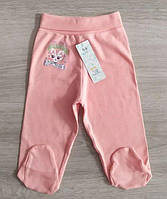 Штаны ползунки для новорожденных шорты ХЛОПОК 0-24 месяца С+3, штани дитячі 68 котик