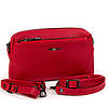 Женская сумка кросс-боди Eminsa 40125-37-5 кожаная красная, фото 7