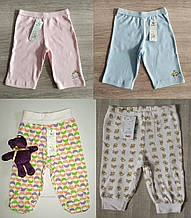 Шортики повзунки для новонароджених шорти бавовна 0-24 місяці С+3, шорти дитячі