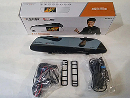 Дзеркало відеореєстратор DVR C12 з двома камерами Full HD, Автомобільне дзеркало відеореєстратор 4,3", фото 2