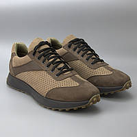 Летние коричневые кроссовки мужская обувь больших размеров Rosso Avangard DolGa Bolt Brown Nub Perf BS