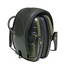 🎧Оригінал Навушники тактичні активні Howard Leight Impact Sport Green (блістер), фото 4
