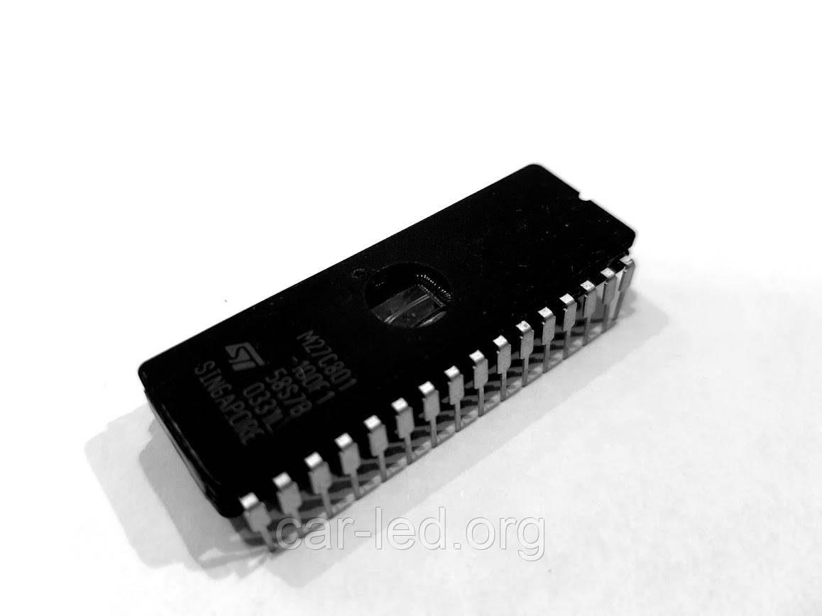 D27C801-20F1 (AT27C080-90PU) DIP32 EPROM 8 Mb УФ (Organisation:  1Mx8біт ), фото 1