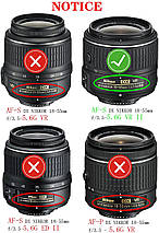 Бленда HB-69 для об'єктивів Nikon AF-S DX 18-55 mm f/3.5-5.6G VR II, фото 5