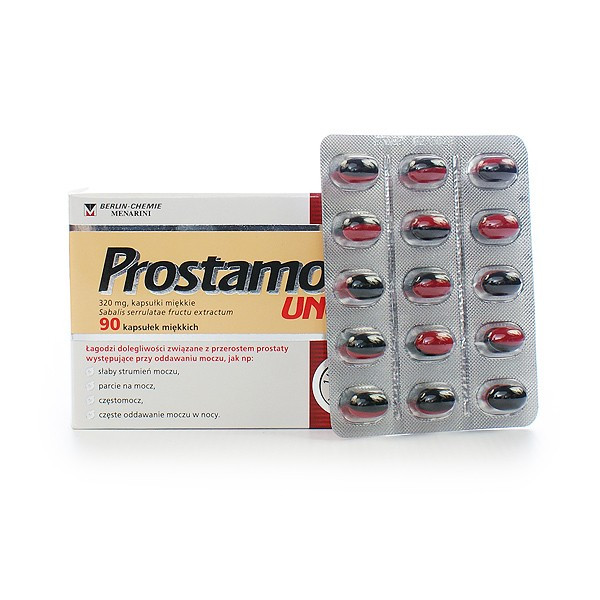 Prostamol Uno Berlin-Chemie AG 320 мг екстракту Saw Palmetto, 90 желатинових капсул. До 06/2027, фото 1