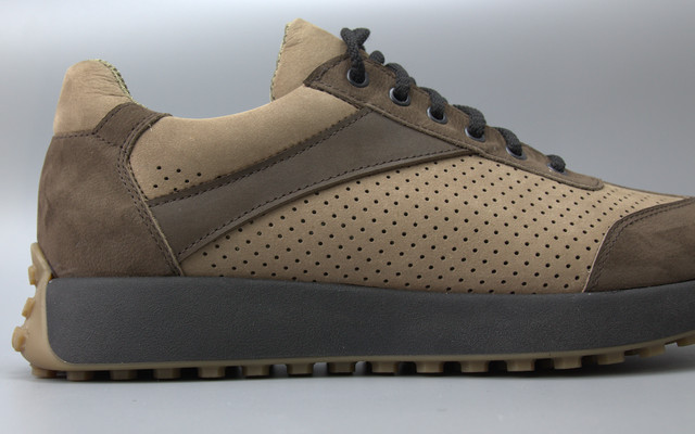 Летние коричневые кроссовки мужская обувь больших размеров Rosso Avangard DolGa Bolt Brown Nub Perf BS Летние коричневые кроссовки мужская обувь больших размеров Rosso Avangard DolGa Bolt Brown Nub Perf BS