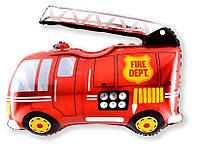 Фольгированная фигура "Пожарная машина" 87х80см Китай