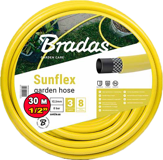 Шланг для поливу 1/2"  30 м "Bradas"