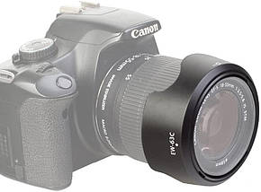Бленда EW-63C для об'єктивів Canon EF-S 18-55MM F/3.5-5.6 IS STM, фото 2