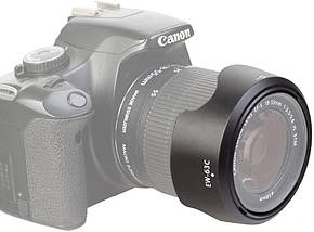 Блинда EW-63C для об'єктивів Canon EF-S 18-55M F/3.5-5.6 IS STM, фото 2