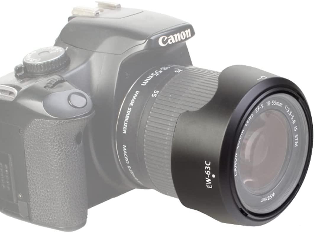 Бленда EW-63C для объективов Canon EF-S 18-55MM F/3.5-5.6 IS STM - фото 2 - id-p1607766573