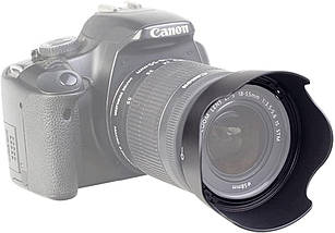 Блинда EW-63C для об'єктивів Canon EF-S 18-55M F/3.5-5.6 IS STM, фото 3